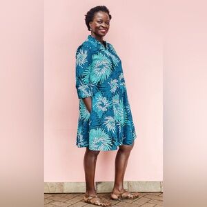 Zuri Hello Dahlia Dress 1X